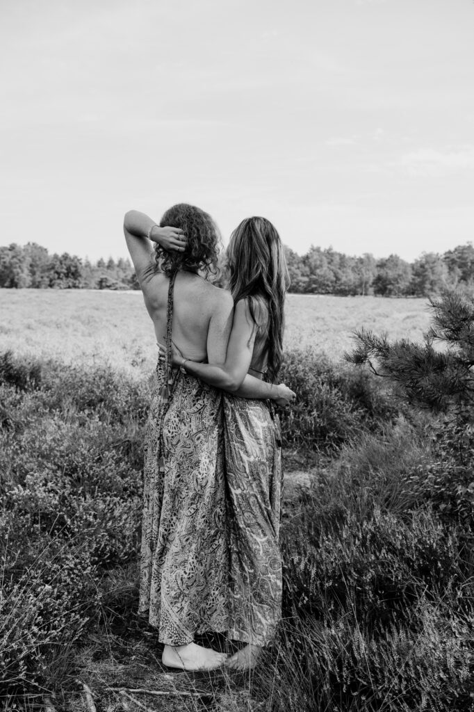 Schaduwkanten Emmy en Marieke