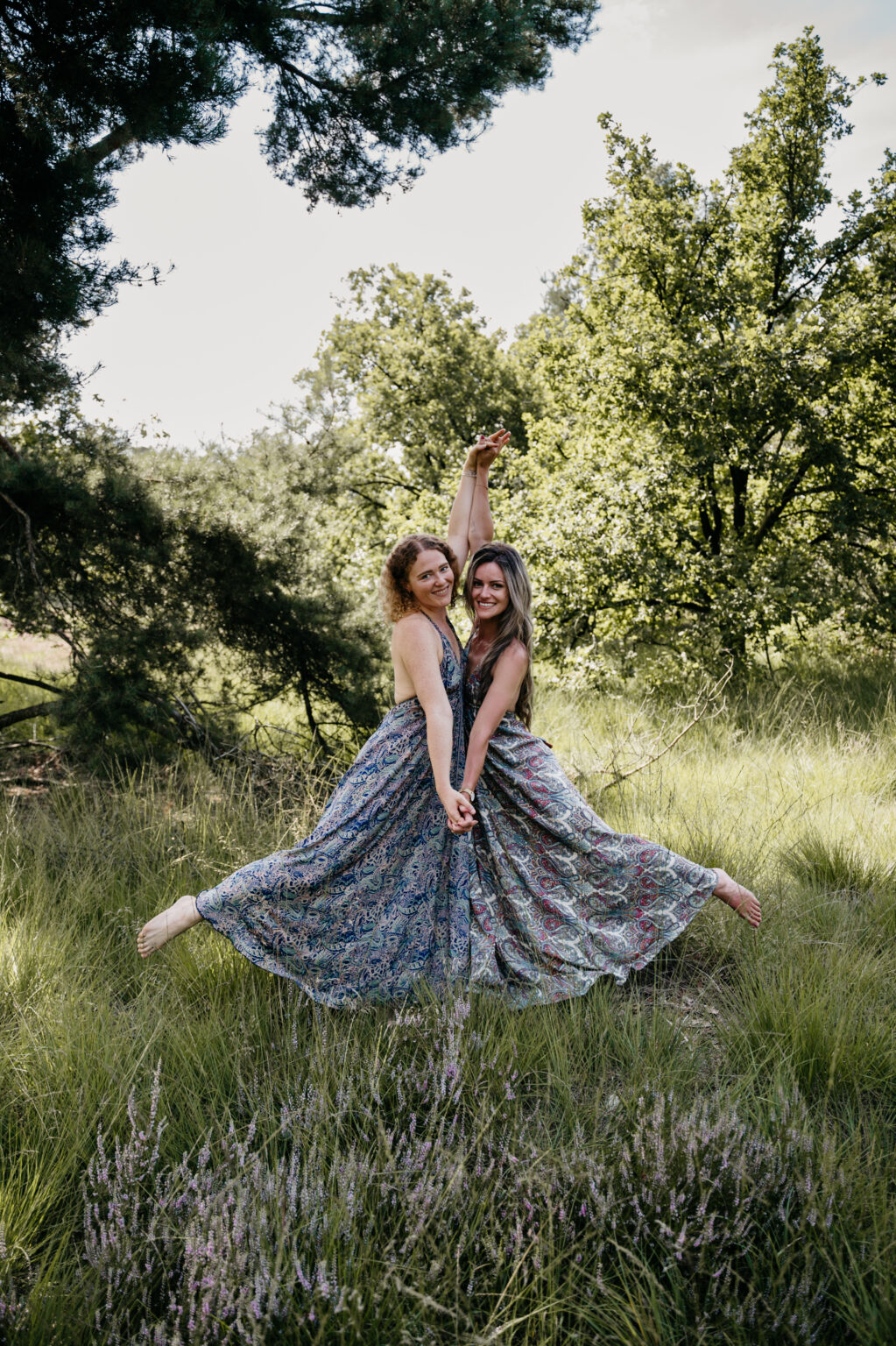 samen dansen in het bod